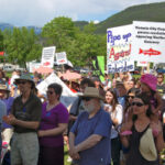Northern BC residents rally against Enbridge