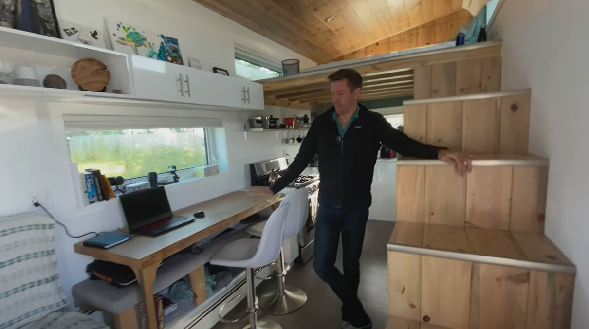 Video: 260. Tiny Home Tour – Kenton Zerbin living large in a pretty cool tiny home